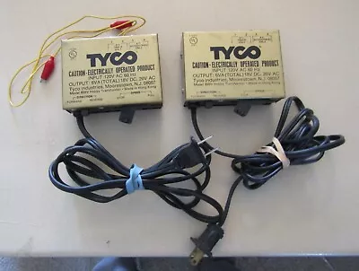 2 Vintage Tyco Model Ho Or N Scale Train Tranformers Power Supply Model 899v • $7.50