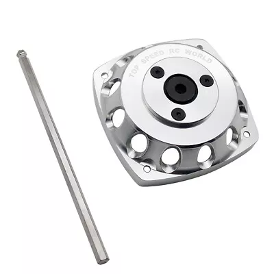 TSRC Aluminum Roto Starter Silver For HPI RV KM 1/5 Rc Buggies Baja 5B 5T 5SC • $79.19