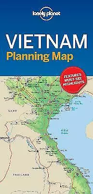 Lonely Planet Vietnam Planning Map By Lonely Planet • £6.03