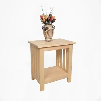 Mission Style Maple End Table Side Table Nightstand Amish Handmade USA • $265