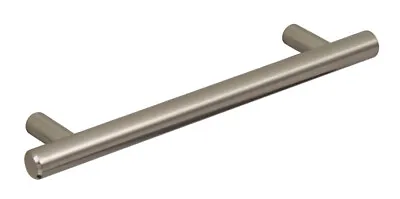 T-bar Handles Brushed Steel For Furniture/kitchen/cabinet/drawer/wardrobe • £1.79