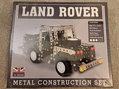 LAND ROVER 4X4 Stainless Steel Construction Set 404pc Metal Kit • £24.99