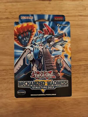 Yu-Gi-Oh! Mechanized Madness Structure Deck 1st Edition New & Sealed • £10
