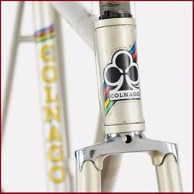 COLNAGO SUPER COLUMBUS SL STEEL FRAMESET FRAME VINTAGE 70s LUGS SMALL SIZE OLD • $1199