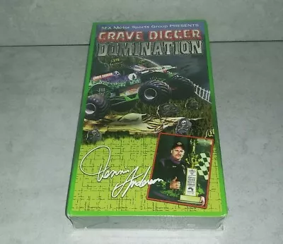 GRAVE DIGGER DOMINATION VHS Video NEW SEALED Monster Truck Movie Vtg Rare 2001 • $14.90
