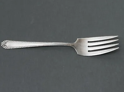 National Silver Co ~ Serving Fork - Shirley Pattern EPNS 8 1/4  • $4.50