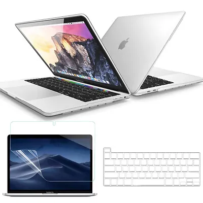 FOR MacBook Pro 13  2019 2020 2022 Clear Case+ Keyboard Cover+ Screen Protector • $19.25