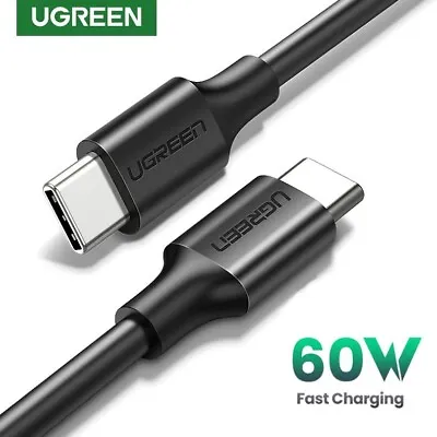 Ugreen 60W USB C To Type C Charger Cable PD Fast Charge Lead For IPhone 15 S23 • $11.49