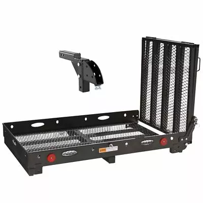 Silver Spring Hitch-Mount Mobility Carrier 500 Lb +Adjustable Adapter SC500-HA • $232.99