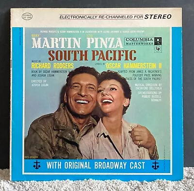 Mary Martin Ezio Pinza  South Pacific  196 2 Columbia  OS-2040  Musical  VG++ • $8.95