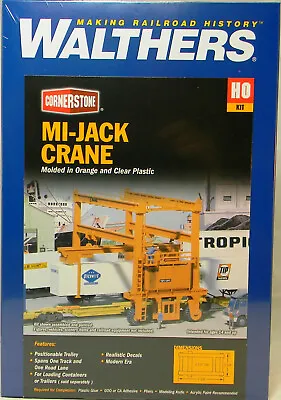 NEW HO Walthers #933-3122 MI-Jack Translift Intermodal Crane Kit • $31.98
