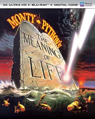 Monty Python's The Meaning Of Life 4K UHD Blu-ray Graham Chapman NEW • $13.98