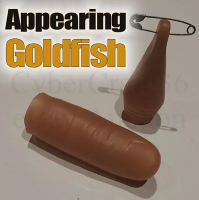 £4.90 • Buy Appearing Goldfish Thumb Tip Fish Water Liquid Production Magic Trick Holdout 1