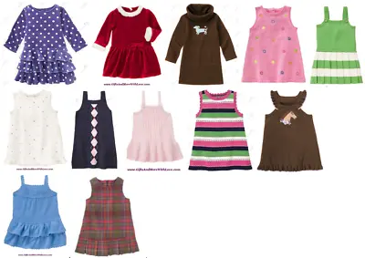 Gymboree NWT GIRLS DRESS 0 3 6 12 18 24 2T 3T 4T 5T ~ U PICK SIZE / THEME • $12.97