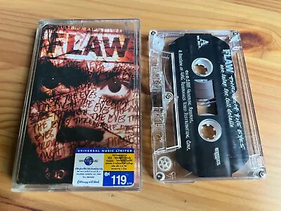 Flaw Through The Eyes Cassette Tape Nu Metal 2000s (Universal Music TH 2001) • $16.95