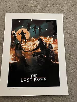 Lost Boys Print  Juan Ramos Xx/200    18x24  Sideshow And Vice Press Not Mondo • $50