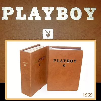 Playboy Binders 1969 | Book 1 (Jan-June) AND/OR Book 2 (July-Dec) | Select • $59