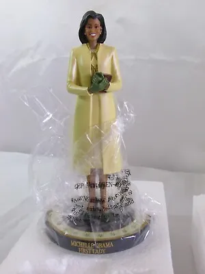 Michelle Obama First Lady Commemorative Figurine Hamilton Collection Limited Ed • $45.97