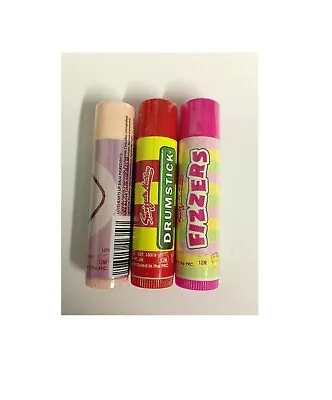 Swizzels Matlow Retro Sweet Lip Balms - Love Hearts & Fizzers • £3.99