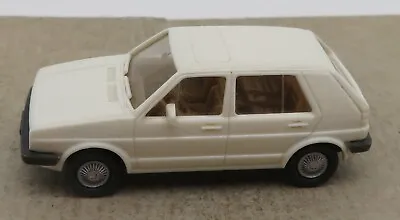 WIKING Ho 1/87 VW Volkswagen Golf White Inside Brown Roof Sunroof No Box • $10.72