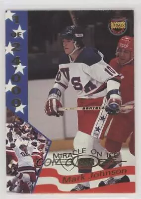 1995 Signature Rookies Miracle On Ice 1980 /24000 Mark Johnson #17 • $4.28