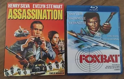 Assassination/Foxbat/Kino Lorber/Code Red/Blu Ray/Henry Silva/Crime/Exploitation • $34.99