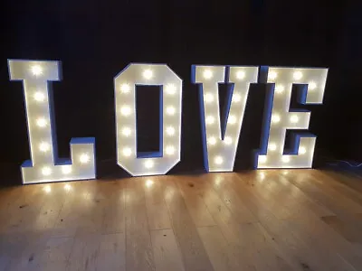 4ft LOVE Marquee Letters LOVE Letters  • £895