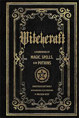 Witchcraft: A Handbook Of Magic Spells And Potions: 1 (Mystical Handbook) • £12.21