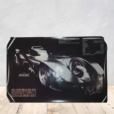 Michael Keaton Signed Poster***The Batmobile 1989*** • $79.99