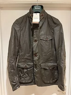 Barbour Beacon Sports Jacket Wax James Bond 007 Skyfall Small New With Tags • £270