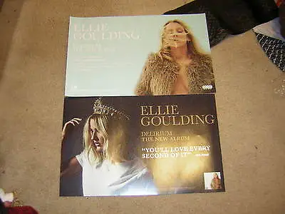 Ellie Goulding Promo Poster 2015 Double Sided Delirium  • $19.95