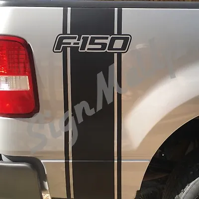 Ford F-150 Rear Bed Stripe Decal Pair Of 2 34 X 12  20 Colors F150 Vinyl Sticker • $25.20