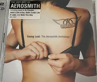 Aerosmith  ‎– Young Lust: The Aerosmith Anthology  2 Disc CD • $11.95