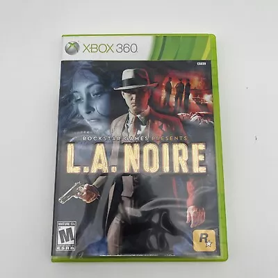 L.A. Noire Xbox 360 Game 3 Disc Complete With Manual And Insert • $5.39