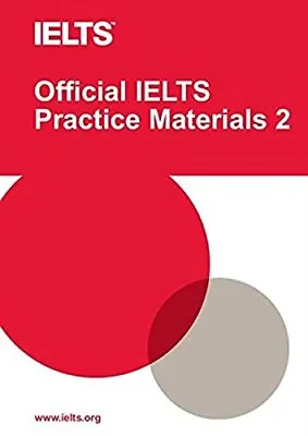 Official IELTS Practice Materials 2 Wit... By Cambridge ESOL Mixed Media Product • £5.99