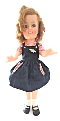 Shirley Temple Doll As Rebecca Of Sunnybrook Farm Ideal 1959- 17 Inch  Orig  • $120