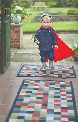 £43.69 • Buy Hug Rug (CHECK 17) Dirt Trapper Door Mat & Runner Available Machine Washable  