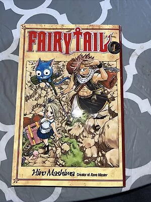 Fairy Tail 1 By Hiro Mashima (Paperback 2012) • £0.99