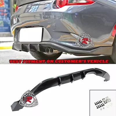 Fits 16-24 Mazda Miata MX5 ND ND2 ND3 A Style Rear Bumper Diffuser (Urethane) • $129.99