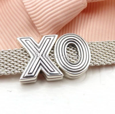 $55 • Buy PANDORA Reflexions Alphabet Letter Initial X 798220 And O 798211 Clip Charm XO