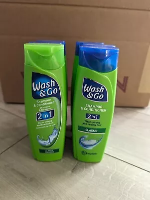 Wash & Go Anti Dandruff 2in1 Shampoo & Conditioner 200ml X 6 • £5