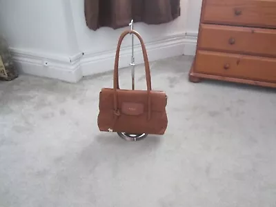 Radley Burnham Beeches Tan Brown Leather Shoulder/Hand Bag • £10