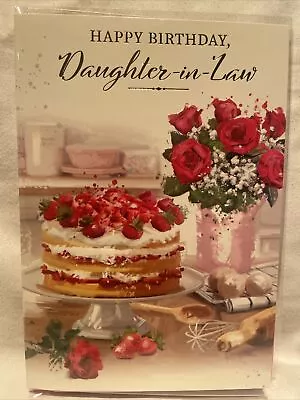 Daughter In Law Birthday Card /Birthday Cards For Daughter In Law • £1.29