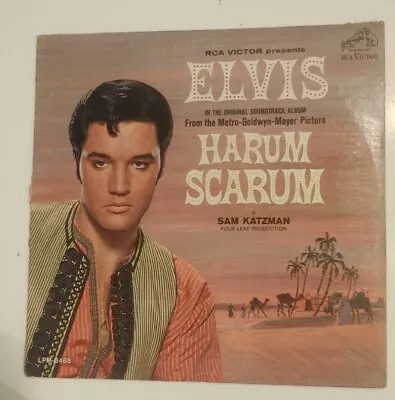 Elvis Presley LPM-3468 LP Harum Scarum Vinyl Record Bonus Photo  • $99.99