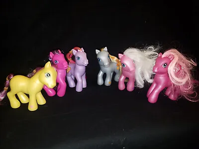 Lot Of 6 Vintage My Little Pony G3 Hasbro 2000’s Ponies • $20