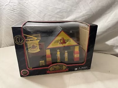 Golden Wheel #K-40733 Pennzoil Service Station Replica W/OB • $12.50