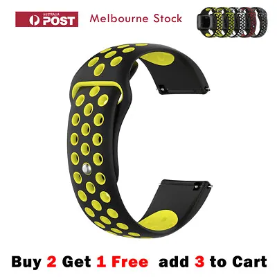 $6.99 • Buy Sport Silicone Bicolor Band For Fitbit Versa 2/1/Lite & Blaze Replacement Straps