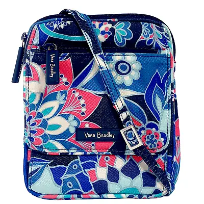 Vera Bradley Mini Hipster In Lotus Flower Swirl (2019) EUC! • $28.99