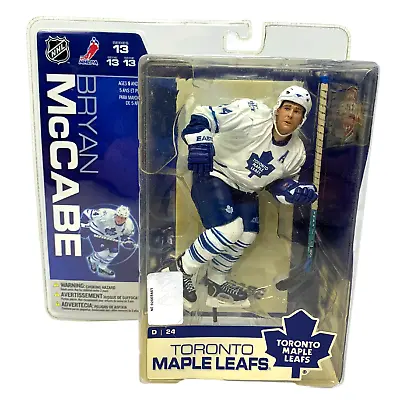 Mcfarlane NHL Bryan McCabe Toronto Maple Leafs White Jersey Series 13 Figure • $29.14