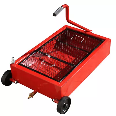 $99.99 • Buy Low Profile 10 Gallon Waste Oil Drain Pan Tank Steel Reservoir Quick Oil Change